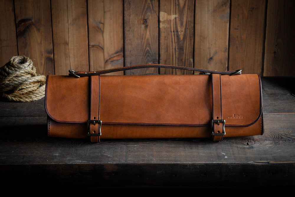 Sturdy Leather Tool Bag, Handmade Quality Heavy Duty Craftsman's Bag ...