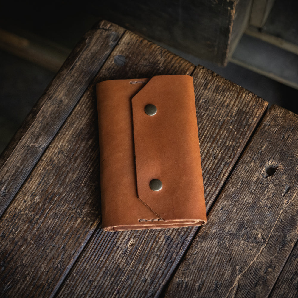 Northwestward Field Notes, handmade leather notebook wallet durable usa pnw rugged tough log book journal pocketbook