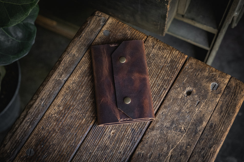Page | Leather Notebook Wallet