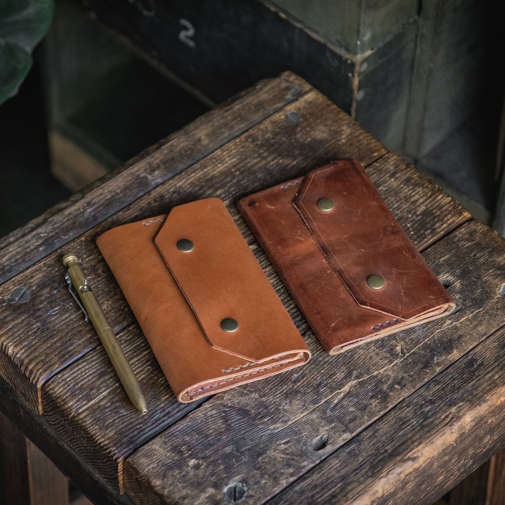 
                  
                    Northwestward Field Notes, handmade leather notebook wallet durable usa pnw rugged tough log book journal pocketbook
                  
                