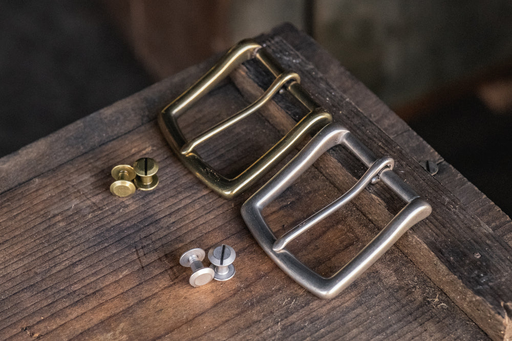 Solid Brass Belt Buckle Replacement Hardware Extra