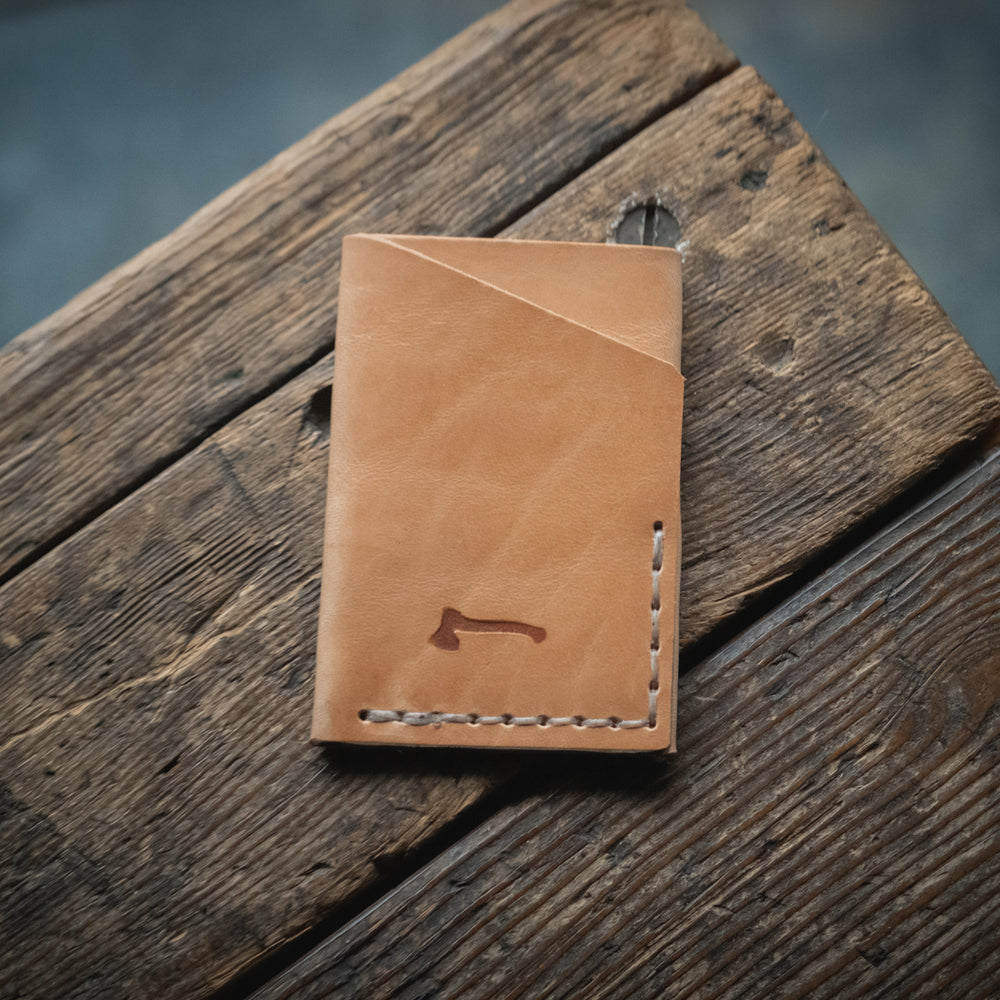
                  
                    Twobit Wallet handmade minimal leather card usa made everyday carry patina durable rugged quality
                  
                