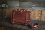 Waylander Satchel, Heavy Duty Leather Messenger Bag Handmade USA Quality Heirloom